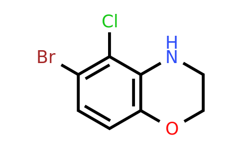 CAS 1154740-67-6 | 6-bromo-5-chloro-3,4-dihydro-2H-1,4-benzoxazine