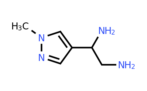 CAS 1154875-76-9 | 1-(1-methyl-1H-pyrazol-4-yl)ethane-1,2-diamine