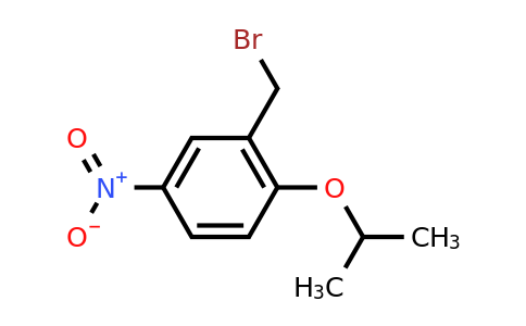 CAS 1154944-02-1 | 2-(Bromomethyl)-4-nitro-1-(propan-2-yloxy)benzene