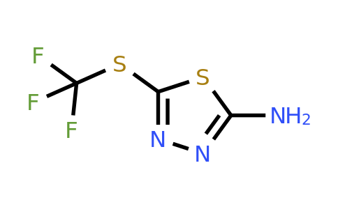 CAS 1154962-96-5 | 5-[(trifluoromethyl)sulfanyl]-1,3,4-thiadiazol-2-amine