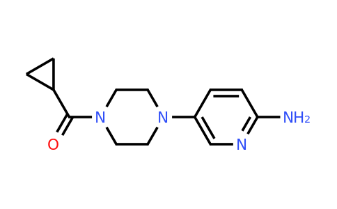 CAS 1154964-61-0 | 5-(4-Cyclopropanecarbonylpiperazin-1-yl)pyridin-2-amine