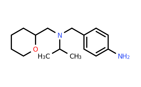 CAS 1154967-97-1 | 4-({[(oxan-2-yl)methyl](propan-2-yl)amino}methyl)aniline