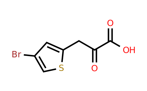 CAS 1155083-00-3 | 3-(4-bromothiophen-2-yl)-2-oxopropanoic acid