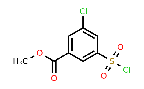 CAS 1155083-83-2 | Methyl 3-chloro-5-(chlorosulfonyl)benzoate