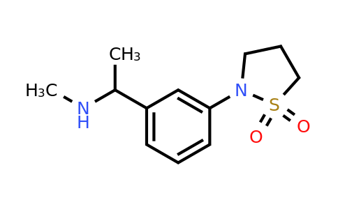 CAS 1155097-03-2 | 2-{3-[1-(methylamino)ethyl]phenyl}-1lambda6,2-thiazolidine-1,1-dione
