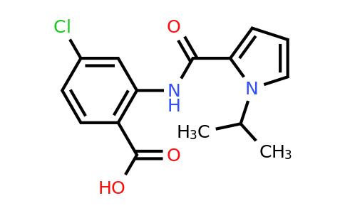 CAS 1155104-43-0 | 4-Chloro-2-[1-(propan-2-yl)-1H-pyrrole-2-amido]benzoic acid