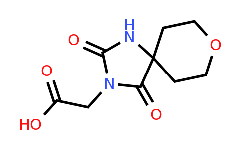 CAS 1155106-03-8 | 2-{2,4-dioxo-8-oxa-1,3-diazaspiro[4.5]decan-3-yl}acetic acid