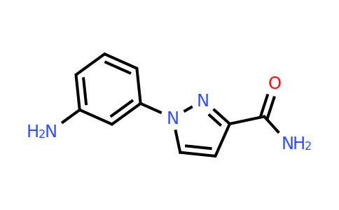 CAS 1155123-85-5 | 1-(3-Aminophenyl)-1H-pyrazole-3-carboxamide