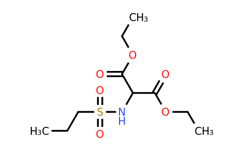 CAS 1155138-86-5 | 1,3-Diethyl 2-(propane-1-sulfonamido)propanedioate