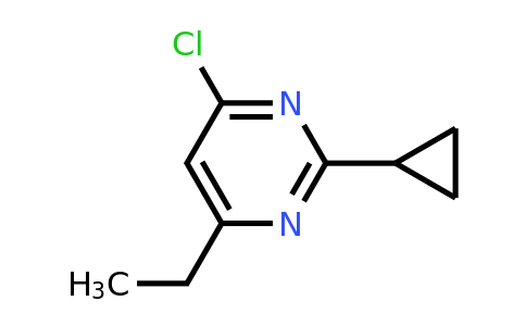 CAS 1155151-80-6 | 4-Chloro-2-cyclopropyl-6-ethylpyrimidine