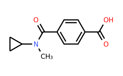 CAS 1155169-16-6 | 4-[cyclopropyl(methyl)carbamoyl]benzoic acid