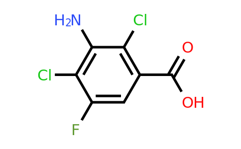 3-Amino-2,4-dichloro-5-fluorobenzoic acid