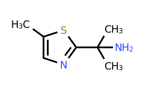 CAS 1155530-59-8 | 2-(5-methyl-1,3-thiazol-2-yl)propan-2-amine