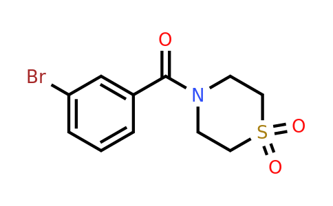 CAS 1155541-29-9 | 4-(3-bromobenzoyl)-1lambda6-thiomorpholine-1,1-dione