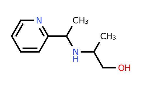 CAS 1155566-68-9 | 2-{[1-(pyridin-2-yl)ethyl]amino}propan-1-ol