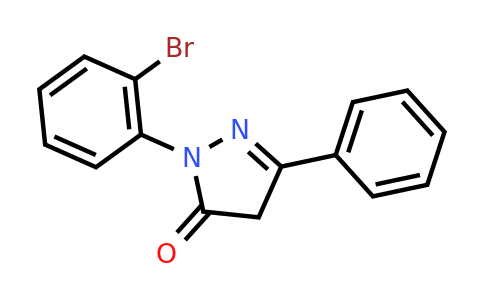 CAS 1155574-58-5 | 1-(2-Bromophenyl)-3-phenyl-4,5-dihydro-1H-pyrazol-5-one