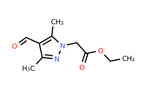 CAS 1155592-25-8 | ethyl 2-(4-formyl-3,5-dimethyl-1H-pyrazol-1-yl)acetate