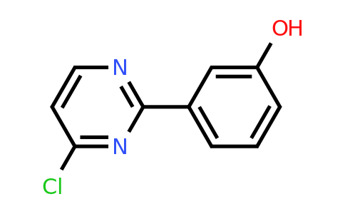 CAS 1155596-42-1 | 3-(4-chloropyrimidin-2-yl)phenol