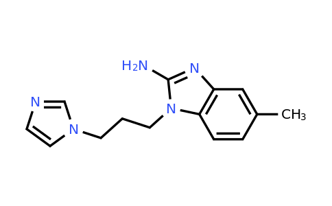 CAS 1155597-09-3 | 1-[3-(1H-Imidazol-1-yl)propyl]-5-methyl-1H-1,3-benzodiazol-2-amine