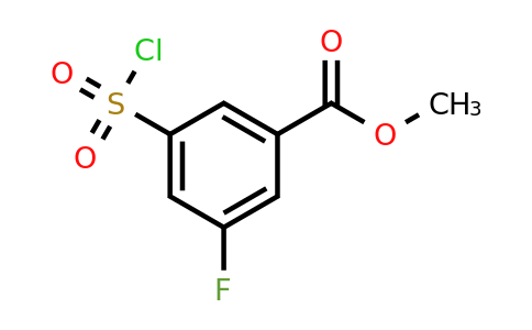 CAS 1155909-75-3 | Methyl 3-(chlorosulfonyl)-5-fluorobenzoate