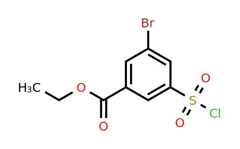 CAS 1155912-18-7 | ethyl 3-bromo-5-(chlorosulfonyl)benzoate