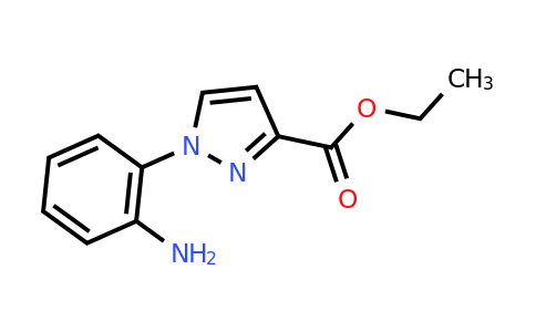 CAS 1155927-34-6 | Ethyl 1-(2-aminophenyl)-1H-pyrazole-3-carboxylate