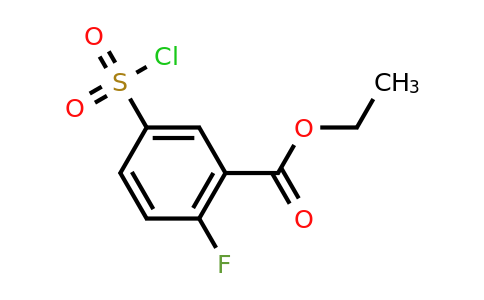 CAS 1155985-73-1 | Ethyl 5-(chlorosulfonyl)-2-fluorobenzoate