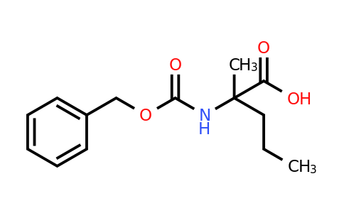 CAS 1155991-06-2 | 2-{[(benzyloxy)carbonyl]amino}-2-methylpentanoic acid