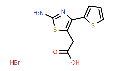 CAS 1156039-71-2 | 2-[2-amino-4-(thiophen-2-yl)-1,3-thiazol-5-yl]acetic acid hydrobromide