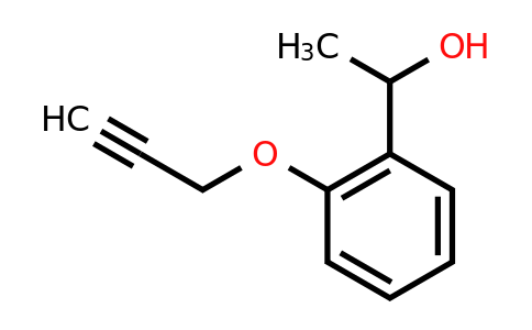 CAS 1156100-55-8 | 1-[2-(Prop-2-yn-1-yloxy)phenyl]ethan-1-ol