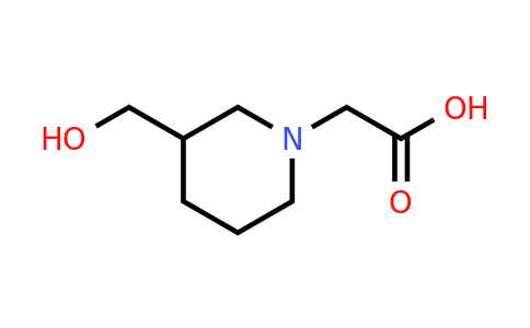 CAS 1156112-79-6 | 2-(3-(Hydroxymethyl)piperidin-1-yl)acetic acid