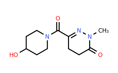 CAS 1156143-25-7 | 6-(4-hydroxypiperidine-1-carbonyl)-2-methyl-2,3,4,5-tetrahydropyridazin-3-one