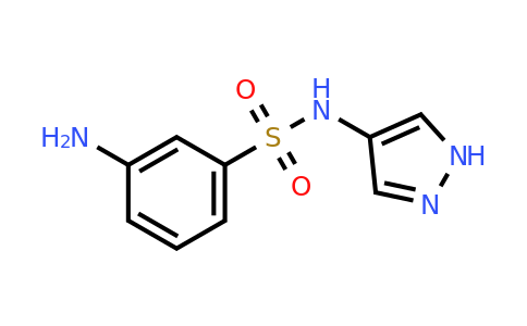 CAS 1156174-02-5 | 3-Amino-N-(1H-pyrazol-4-yl)benzene-1-sulfonamide