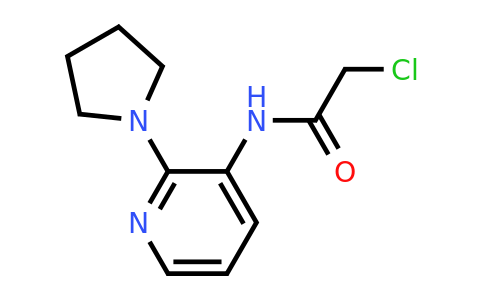 CAS 1156200-84-8 | 2-Chloro-N-[2-(pyrrolidin-1-yl)pyridin-3-yl]acetamide