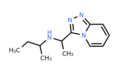 CAS 1156212-02-0 | (Butan-2-yl)(1-{[1,2,4]triazolo[4,3-a]pyridin-3-yl}ethyl)amine