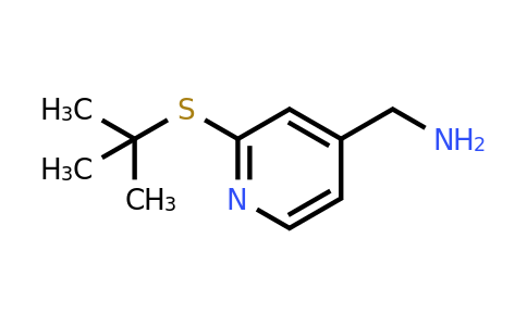 CAS 1156217-06-9 | [2-(tert-butylsulfanyl)pyridin-4-yl]methanamine