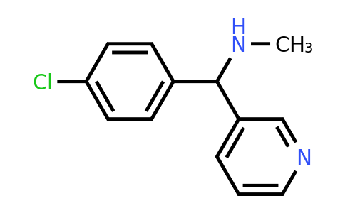 CAS 1156267-03-6 | [(4-Chlorophenyl)(pyridin-3-yl)methyl](methyl)amine