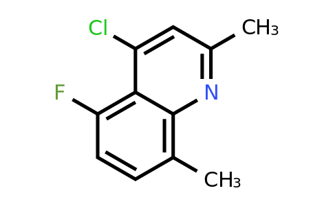 CAS 1156275-75-0 | 4-Chloro-5-fluoro-2,8-dimethylquinoline