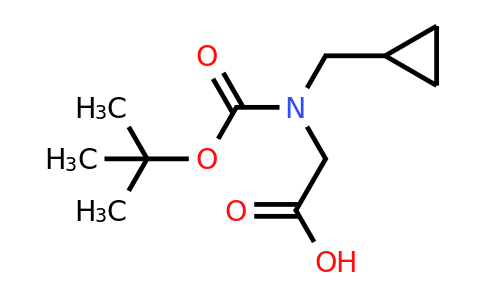 CAS 1156278-22-6 | 2-{[(tert-butoxy)carbonyl](cyclopropylmethyl)amino}acetic acid