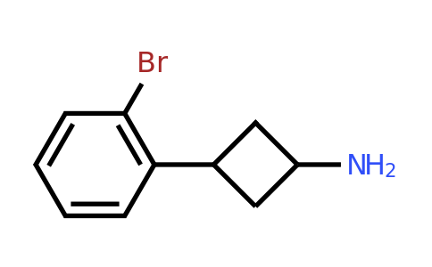 CAS 1156289-16-5 | 3-(2-bromophenyl)cyclobutan-1-amine