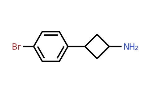 CAS 1156296-38-6 | 3-(4-bromophenyl)cyclobutan-1-amine
