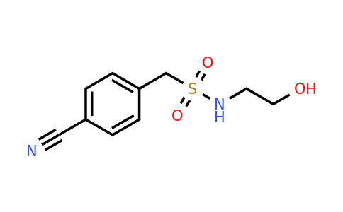 CAS 1156311-16-8 | 1-(4-Cyanophenyl)-N-(2-hydroxyethyl)methanesulfonamide