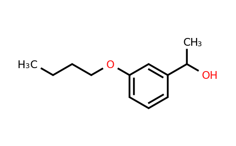 CAS 1156342-21-0 | 1-(3-Butoxyphenyl)ethanol