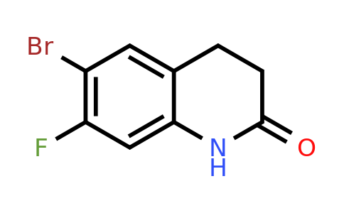 CAS 1156389-00-2 | 6-bromo-7-fluoro-3,4-dihydroquinolin-2(1H)-one