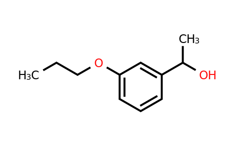 CAS 1156397-16-8 | 1-(3-Propoxyphenyl)ethanol