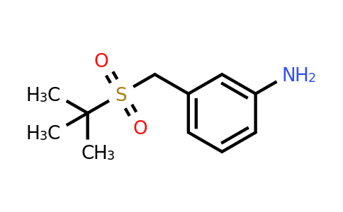 CAS 1156429-01-4 | 3-[(2-Methylpropane-2-sulfonyl)methyl]aniline