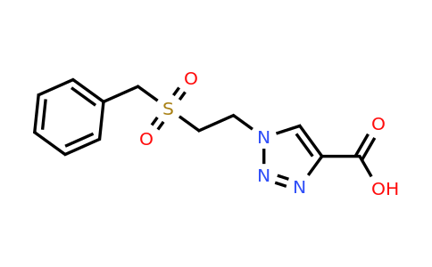 CAS 1156429-19-4 | 1-(2-phenylmethanesulfonylethyl)-1H-1,2,3-triazole-4-carboxylic acid