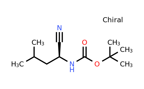 CAS 115654-59-6 | tert-butyl (S)-(1-cyano-3-methylbutyl)carbamate