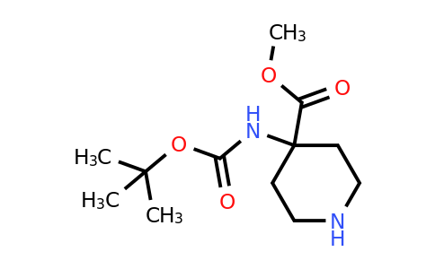 CAS 115655-44-2 | 4-N-BOC-Amino-piperidine-4-carboxylic acid methyl ester