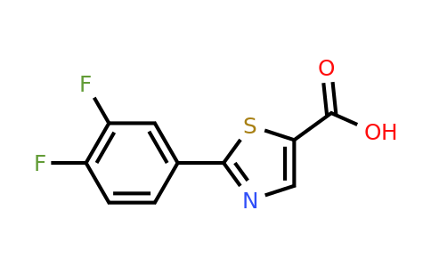 CAS 1156584-82-5 | 2-(3,4-difluorophenyl)-1,3-thiazole-5-carboxylic acid
